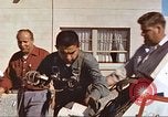 Image of airman tested on rocket sled New Mexico United States USA, 1958, second 49 stock footage video 65675064983