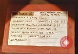 Image of airman Patterson human rocket sled test New Mexico United States USA, 1958, second 13 stock footage video 65675064984