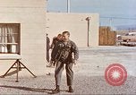 Image of airman Patterson human rocket sled test New Mexico United States USA, 1958, second 26 stock footage video 65675064984