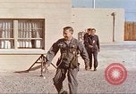 Image of airman Patterson human rocket sled test New Mexico United States USA, 1958, second 28 stock footage video 65675064984