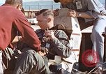 Image of airman Patterson human rocket sled test New Mexico United States USA, 1958, second 34 stock footage video 65675064984