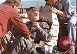 Image of airman Patterson human rocket sled test New Mexico United States USA, 1958, second 35 stock footage video 65675064984