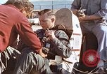 Image of airman Patterson human rocket sled test New Mexico United States USA, 1958, second 36 stock footage video 65675064984