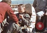 Image of airman Patterson human rocket sled test New Mexico United States USA, 1958, second 39 stock footage video 65675064984