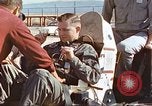 Image of airman Patterson human rocket sled test New Mexico United States USA, 1958, second 41 stock footage video 65675064984