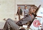 Image of airman Patterson human rocket sled test New Mexico United States USA, 1958, second 42 stock footage video 65675064984
