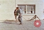 Image of airman Patterson human rocket sled test New Mexico United States USA, 1958, second 49 stock footage video 65675064984