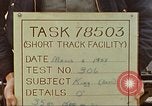 Image of bear on rocket sled test New Mexico United States USA, 1958, second 12 stock footage video 65675064985
