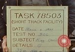 Image of bear on rocket sled test New Mexico United States USA, 1958, second 13 stock footage video 65675064985