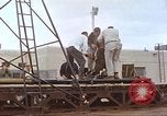Image of bear on rocket sled test New Mexico United States USA, 1958, second 21 stock footage video 65675064985