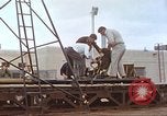 Image of bear on rocket sled test New Mexico United States USA, 1958, second 24 stock footage video 65675064985