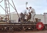 Image of bear on rocket sled test New Mexico United States USA, 1958, second 25 stock footage video 65675064985