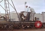 Image of bear on rocket sled test New Mexico United States USA, 1958, second 31 stock footage video 65675064985