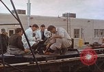 Image of bear on rocket sled test New Mexico United States USA, 1958, second 36 stock footage video 65675064985
