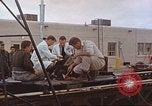 Image of bear on rocket sled test New Mexico United States USA, 1958, second 37 stock footage video 65675064985