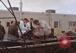 Image of bear on rocket sled test New Mexico United States USA, 1958, second 41 stock footage video 65675064985