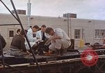 Image of bear on rocket sled test New Mexico United States USA, 1958, second 43 stock footage video 65675064985
