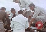 Image of bear on rocket sled test New Mexico United States USA, 1958, second 50 stock footage video 65675064985