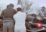 Image of bear on rocket sled test New Mexico United States USA, 1958, second 53 stock footage video 65675064985