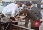 Image of bear on rocket sled test New Mexico United States USA, 1958, second 59 stock footage video 65675064985