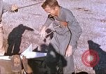 Image of rocket sled human testing New Mexico United States USA, 1958, second 8 stock footage video 65675064986