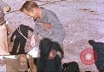 Image of rocket sled human testing New Mexico United States USA, 1958, second 9 stock footage video 65675064986