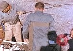Image of rocket sled human testing New Mexico United States USA, 1958, second 12 stock footage video 65675064986