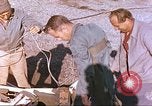 Image of rocket sled human testing New Mexico United States USA, 1958, second 13 stock footage video 65675064986