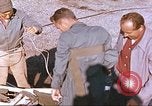 Image of rocket sled human testing New Mexico United States USA, 1958, second 14 stock footage video 65675064986