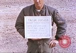 Image of airman backwards on rocket sled New Mexico United States USA, 1958, second 5 stock footage video 65675064987