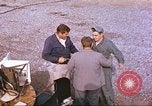 Image of airman backwards on rocket sled New Mexico United States USA, 1958, second 18 stock footage video 65675064987