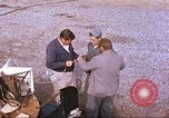 Image of airman backwards on rocket sled New Mexico United States USA, 1958, second 19 stock footage video 65675064987