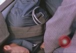 Image of airman backwards on rocket sled New Mexico United States USA, 1958, second 34 stock footage video 65675064987