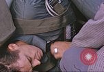 Image of airman backwards on rocket sled New Mexico United States USA, 1958, second 38 stock footage video 65675064987