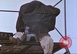 Image of airmen Beeding human test sled subject New Mexico United States USA, 1958, second 30 stock footage video 65675064988