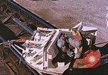 Immagine di Airman su sled New Mexico United States USA, 1958, secondo 37 filmato di repertorio 65675064992
