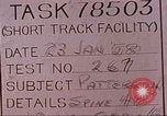 Immagine di Soggetti umani sottoposti a test su slitta a razzo New Mexico United States USA, 1958, secondo 3 filmato di repertorio 65675064993