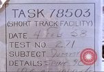 Immagine di Dummy test sled New Mexico United States USA, 1958, secondo 44 filmato di repertorio 65675064996