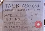 Immagine di Dummy test sled New Mexico United States USA, 1958, secondo 45 filmato di repertorio 65675064996