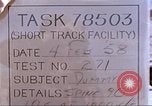 Immagine di Dummy test sled New Mexico United States USA, 1958, secondo 46 filmato di repertorio 65675064996