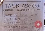 Immagine di Dummy test sled New Mexico United States USA, 1958, secondo 48 filmato di repertorio 65675064996