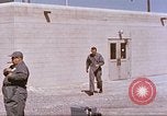 Image of airmen on rocket sled New Mexico United States USA, 1958, second 6 stock footage video 65675064999