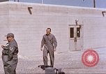 Image of airmen on rocket sled New Mexico United States USA, 1958, second 9 stock footage video 65675064999