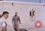 Image of airmen on rocket sled New Mexico United States USA, 1958, second 11 stock footage video 65675064999