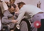 Image of airmen on rocket sled New Mexico United States USA, 1958, second 26 stock footage video 65675064999