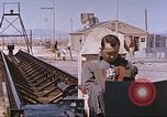 Image of airmen on rocket sled New Mexico United States USA, 1958, second 32 stock footage video 65675064999