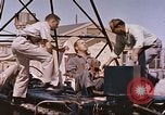 Image of airmen on rocket sled New Mexico United States USA, 1958, second 51 stock footage video 65675064999