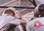 Image of airmen on rocket sled New Mexico United States USA, 1958, second 59 stock footage video 65675064999