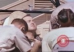 Image of airmen on rocket sled New Mexico United States USA, 1958, second 61 stock footage video 65675064999