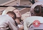 Image of airmen on rocket sled New Mexico United States USA, 1958, second 62 stock footage video 65675064999